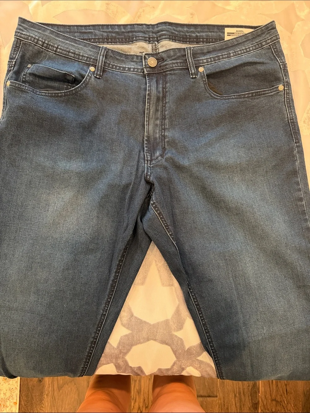 Buffalo David Bitton Dark Blue Slim Straight Men’s Jeans